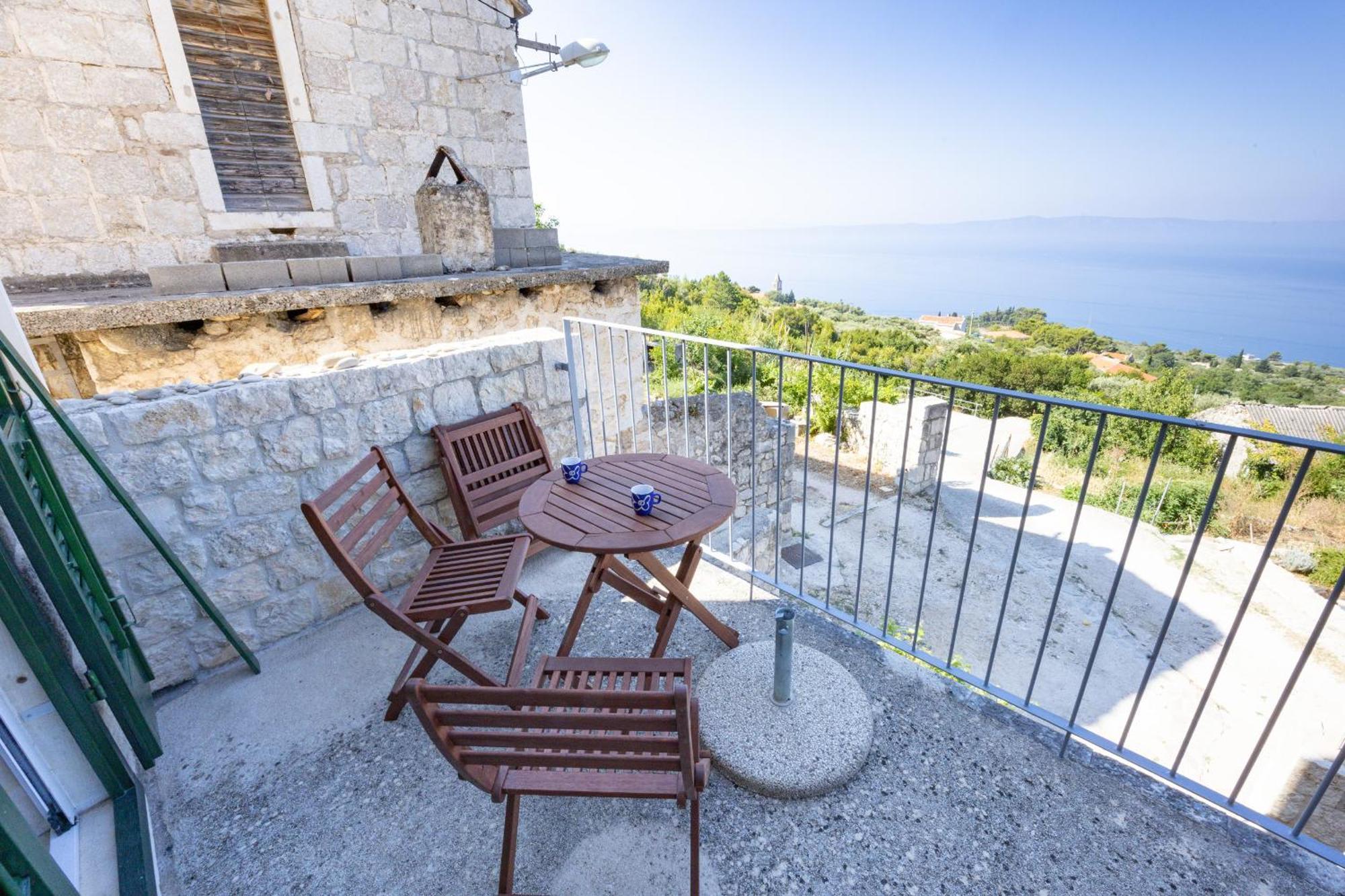 Stone House Kurtic Stara Podgora Villa Ngoại thất bức ảnh