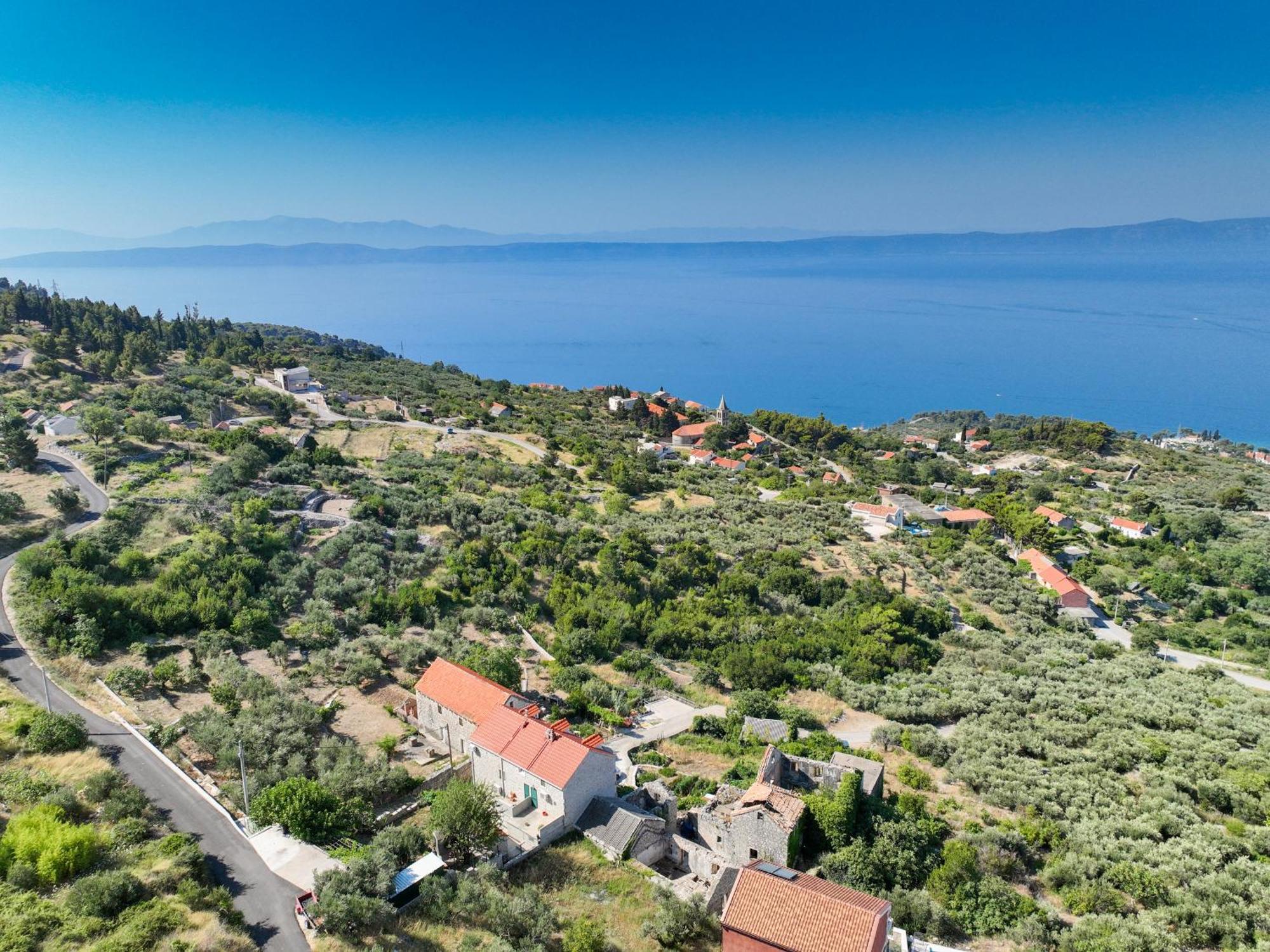 Stone House Kurtic Stara Podgora Villa Ngoại thất bức ảnh